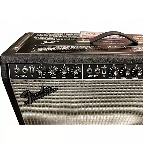 Used Fender Tone Master Twin Reverb 200W 2x12 Guitar Combo Amp - musicians--Friend