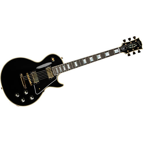 Gibson Custom 1968 Les Paul Custom Reissue Electric Guitar Ebony - musicians--Friend