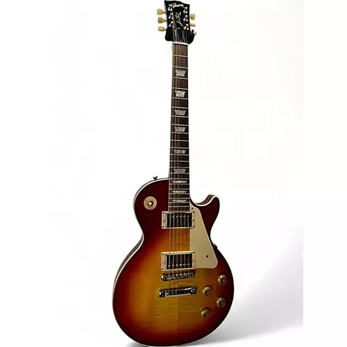 Used Gibson Les Paul Standard 1950S Neck Heritage Cherry Sunburst Solid Body Electric Guitar Heritage Cherry Sunburst - musicians--Friend