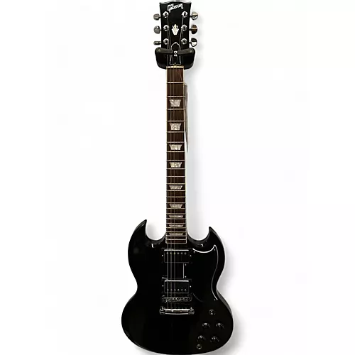 Used Gibson 1961 Reissue SG Ebony Solid Body Electric Guitar Ebony - musicians--Friend