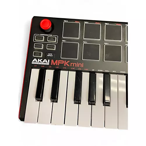 Used 2021 Akai Professional MPK Mini MIDI Controller - musicians--Friend