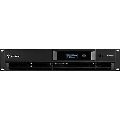 DYNACORD C1300FDi DSP 2 x 650W Power Amplifier - musicians--Friend