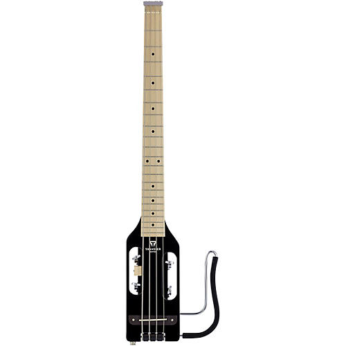 Traveler Guitar Ultra-Light Electric Travel Bass Gloss Black - musicians--Friend