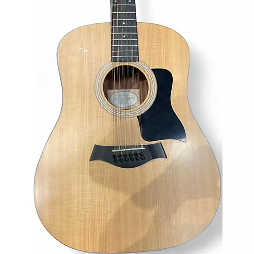 Used Taylor 150e Natural 12 String Acoustic Electric Guitar Natural - musicians--Friend