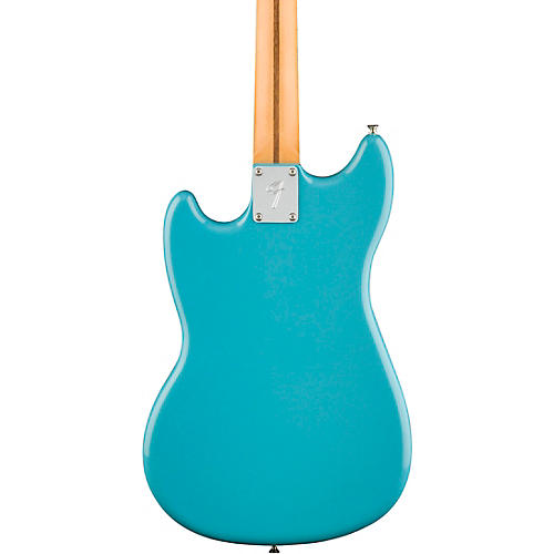 Fender Player II Mustang Bass PJ Rosewood Fingerboard Aquatone Blue - musicians--Friend