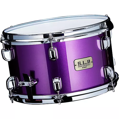 TAMA S.L.P. Mod Bubinga Snare Drum - Clay Aeschliman Artist Model 12 x 7 in. Galactic Purple - musicians--Friend