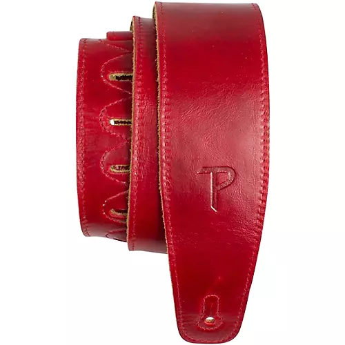 Perri's Africa Leather Guitar Strap Brown 2.5 in. - musicians--Friend