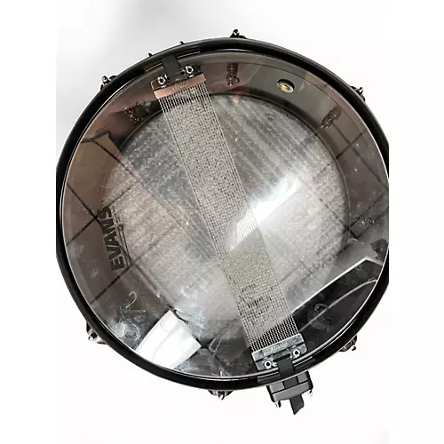 Used TAMA 4X13 Metalworks Snare Black Drum Black 94 - musicians--Friend