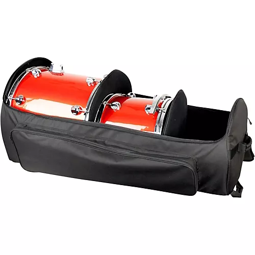 Protec Multi-Tom Bag With Wheels Black - musicians--Friend