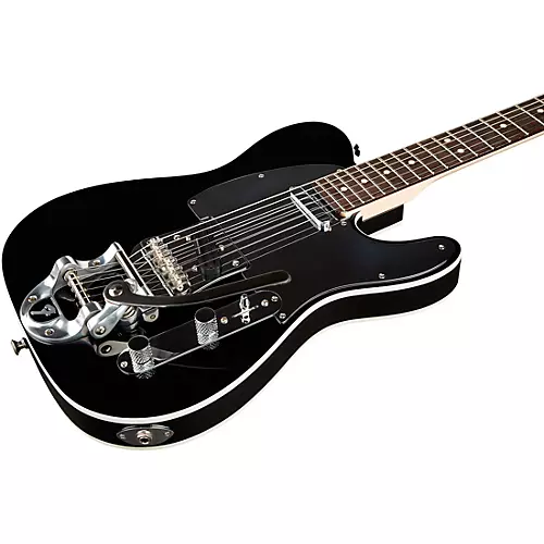 Fender Custom Shop John 5 Bigsby Signature Telecaster NOS Electric Guitar Black - musicians--Friend