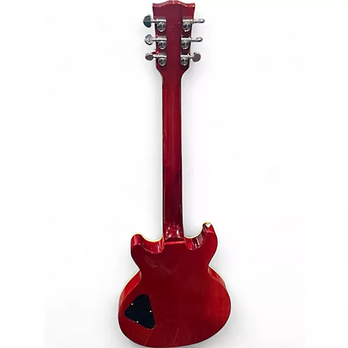 Used Gibson 120TH ANNIVERSARY LES PAUL CLASSIC DOUBLE CUT Orange Solid Body Electric Guitar Orange - musicians--Friend