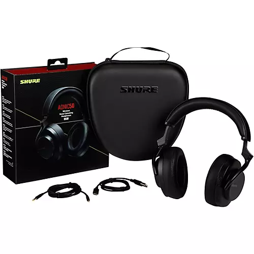 Shure AONIC 50 Wireless Noise Cancelling Headphones, Gen 2 - musicians--Friend
