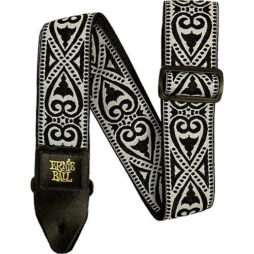Ernie Ball Jacquard Polypro Guitar Strap Vanilla Rose - musicians--Friend