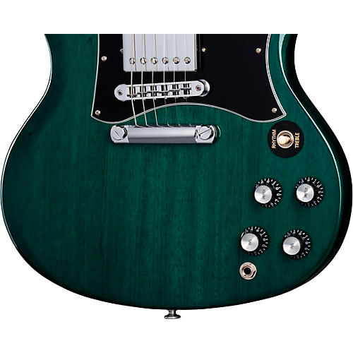 Gibson SG Standard Electric Guitar Translucent Teal - musicians--Friend