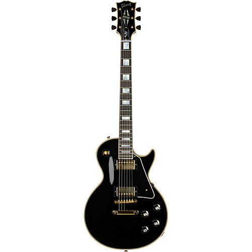 Gibson Custom 1968 Les Paul Custom Reissue Electric Guitar Ebony - musicians--Friend
