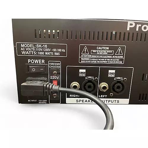 Used Gtdaudio sk-16 Powered Mixer - musicians--Friend