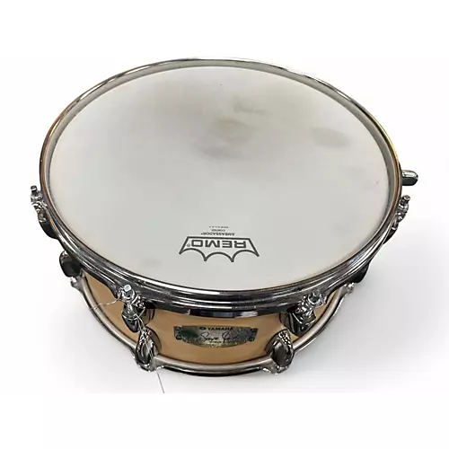 Used Yamaha 13X6.5 Steve Jordan Snare NATURAL Drum NATURAL 197 - musicians--Friend