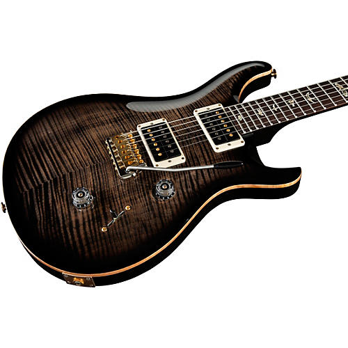 PRS Custom 24 10-Top Electric Guitar Black Gold Wraparound Burst - musicians--Friend
