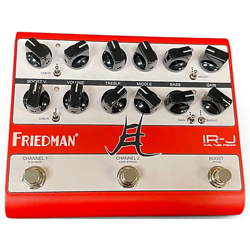 Used Friedman IRJ Dual Tube Jake E Lee Signature Dual-Tube Preamp Guitar Preamp - musicians--Friend