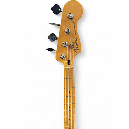 Used Fender Player Precision Bass Black Electric Bass Guitar Black - musicians--Friend
