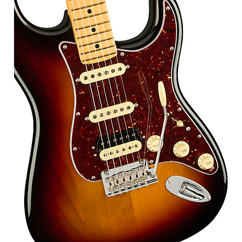 Fender American Professional II Stratocaster HSS Maple Fingerboard Electric Guitar Mystic Surf Green - musicians--Friend