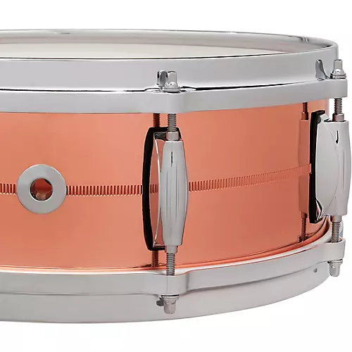 Gretsch Drums USA C2 2mm Polished Copper 8 Lug Snare Drum 14 x 5 in. - musicians--Friend