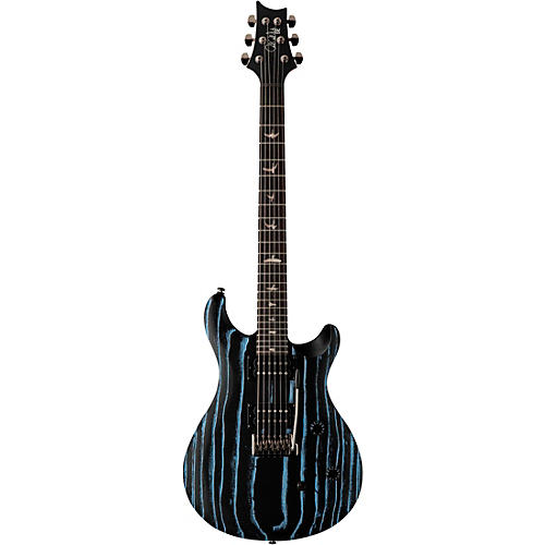 PRS SE Swamp Ash CE 24 Sandblasted LTD Electric Guitar Sandblasted Blue - musicians--Friend