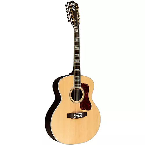 Guild F-512 12-String Acoustic Guitar Natural - musicians--Friend