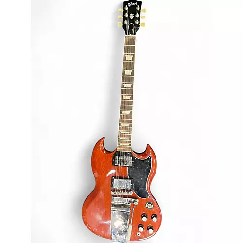 Used Gibson SG STANDARD 61 MAESTRO VIBROLA VINTAGE CHERRY Solid Body Electric Guitar VINTAGE CHERRY - musicians--Friend