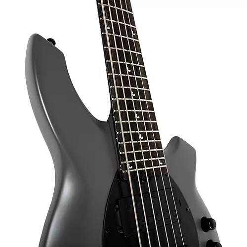 Ernie Ball Music Man Bongo 6 HH 6-String Bass Guitar Blood Orange - musicians--Friend