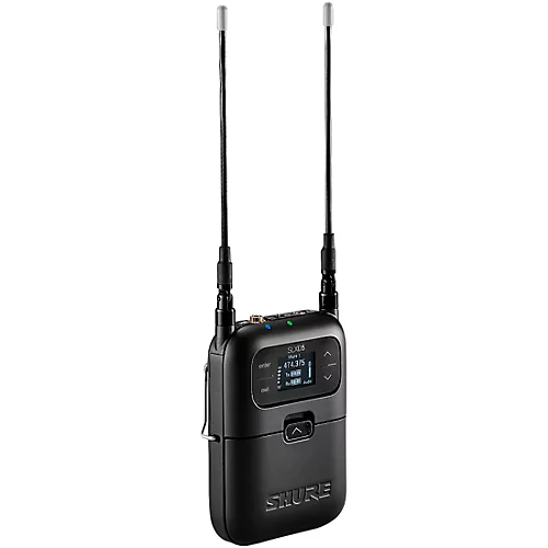 Shure SLXD15/UL4B Portable Digital Wireless Bodypack System with UL4B Lavalier Microphone - Band G58 Band G58 - musicians--Friend