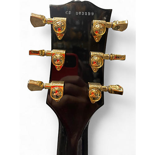 Used Gibson CUSTOM BB KING LUCILLE LEGACY TRANSPARENT EBONY Hollow Body Electric Guitar TRANSPARENT EBONY - musicians--Friend