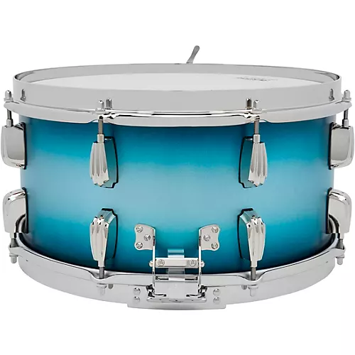 Slingerland Limited-Edition Radio King Specialty Lacquer Maple Snare Drum 14 x 7 in. Blue & Silver Lacquer - musicians--Friend