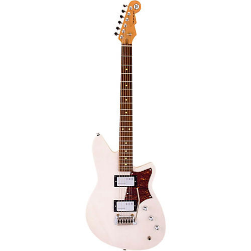 Reverend Descent W Rosewood Fingerboard Electric Guitar Transparent White - musicians--Friend