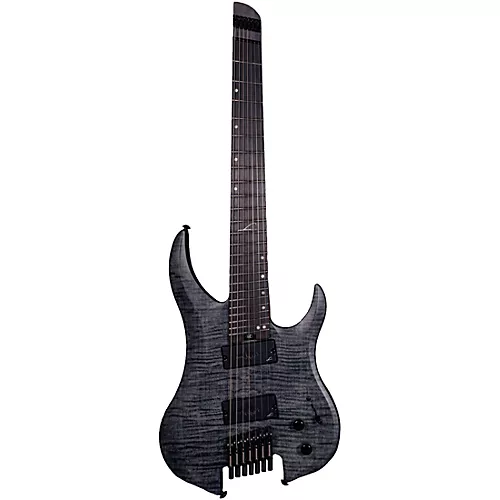 Legator Ghost 7 String Multi-Scale Super Shred Series Flamed Maple Electric Guitar Purple - musicians--Friend