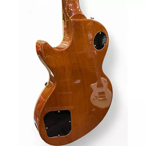 Used Gibson Les Paul Standard Gold Top Solid Body Electric Guitar Gold Top - musicians--Friend