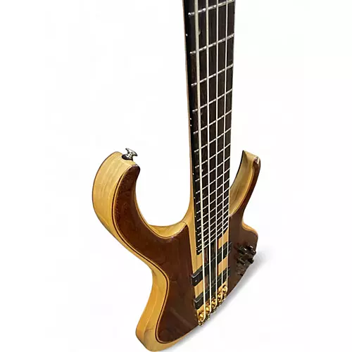 Used Ibanez Premium BTB1835 NATURAL SHADOW Electric Bass Guitar NATURAL SHADOW - musicians--Friend