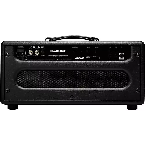 Bad Cat Black Cat 20W Tube Guitar Amp Head Black - musicians--Friend