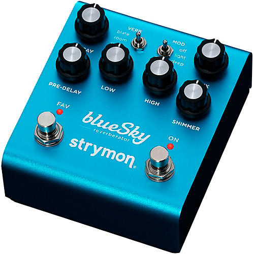 Strymon blueSky V2 Reverberator Effects Pedal Blue - musicians--Friend