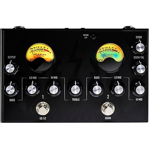 Ashdown Geezer Butler Signature Pedal of Doom EQ and Drive Effects Pedal Black - musicians--Friend