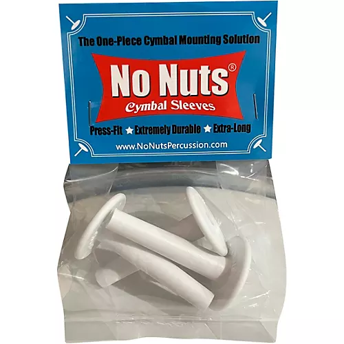 No Nuts Cymbal Sleeves 3-Pack Yellow - musicians--Friend