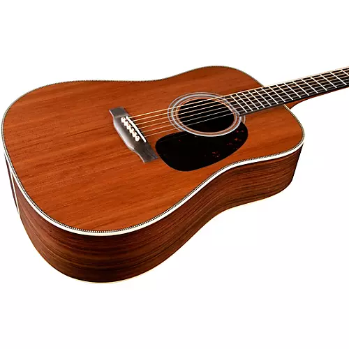 Martin Custom Shop 28 Style Sinker Redwood-East Indian Rosewood Dreadnought Acoustic Guitar Natural - musicians--Friend