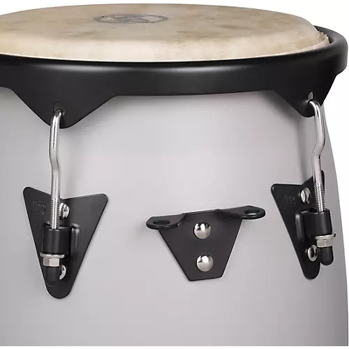 LP Discovery Conga Set with Double Conga Stand 10 and 11 in. Race Car Blue - musicians--Friend