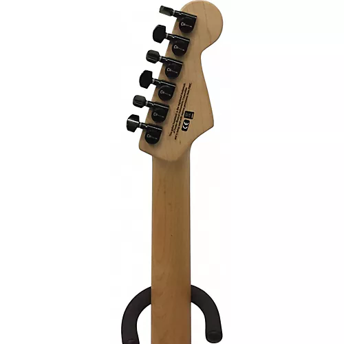 Used Charvel SoCal SC1 Left Handed Black Electric Guitar Black - musicians--Friend