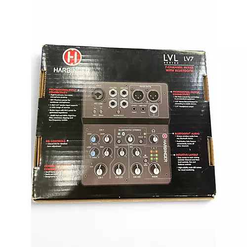 Used Harbinger LV7 Powered Mixer - musicians--Friend