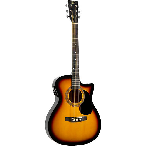 Rogue RA-090 Concert Cutaway Acoustic-Electric Guitar Mahogany - musicians--Friend