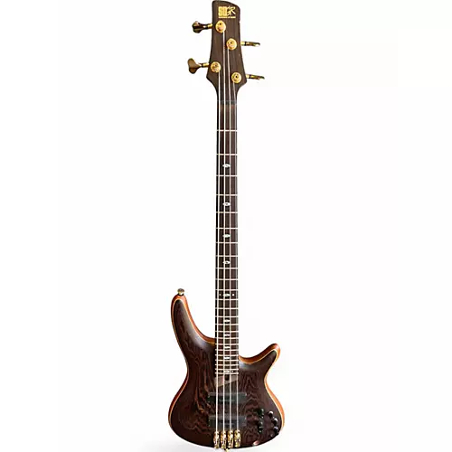 Used Ibanez Prestige SR500 Natural Electric Bass Guitar Natural - musicians--Friend