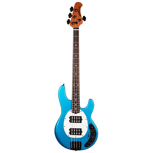 Ernie Ball Music Man StingRay Special HH Electric Bass Guitar Black and Chrome - musicians--Friend