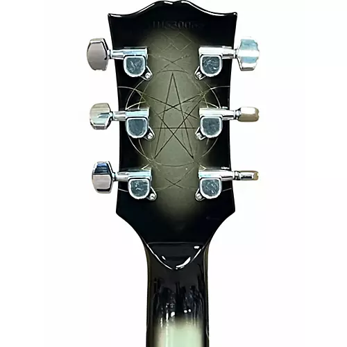 Used 2023 Epiphone Adam Jones 1979 Les Paul Custom Silverburst Solid Body Electric Guitar Silverburst - musicians--Friend