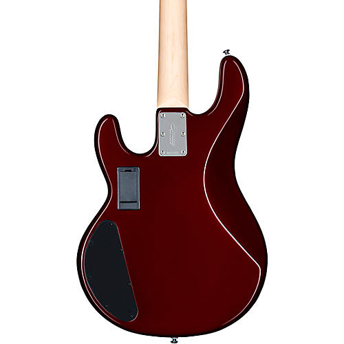 Sterling by Music Man StingRay Ray4HH Maple Fingerboard Electric Bass Candy Apple Red - musicians--Friend